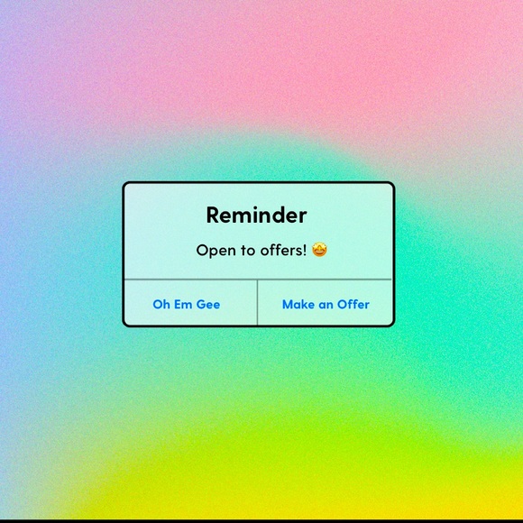 🌈OPEN TO OFFERS! ✨ - Picture 1 of 1